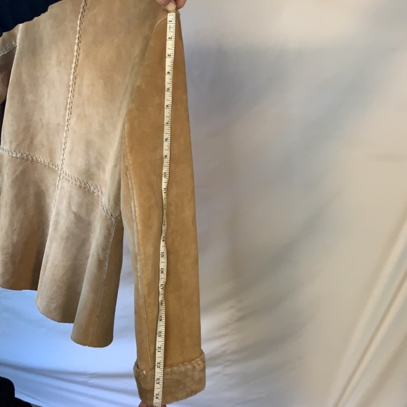Suede beige jacket from Guess, size small - Picture 7 of 7